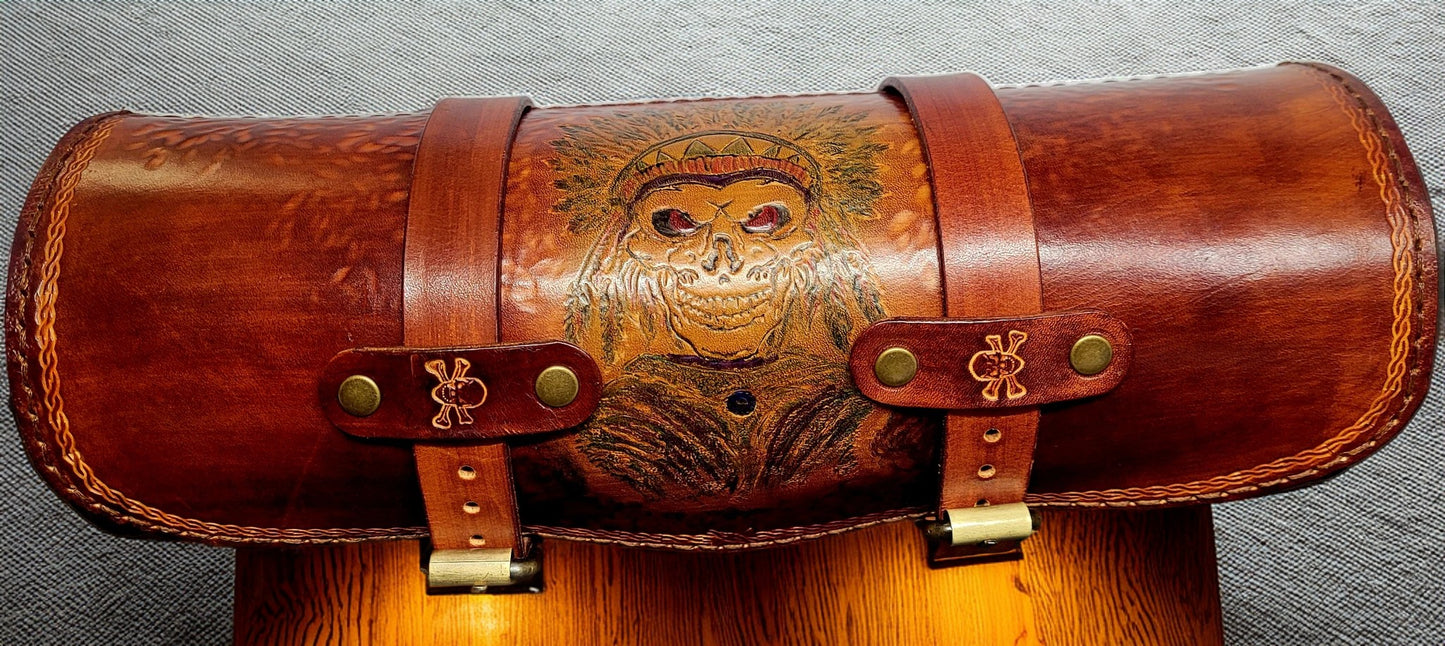 Custom Motorcyle Handlebar/Fork Bag