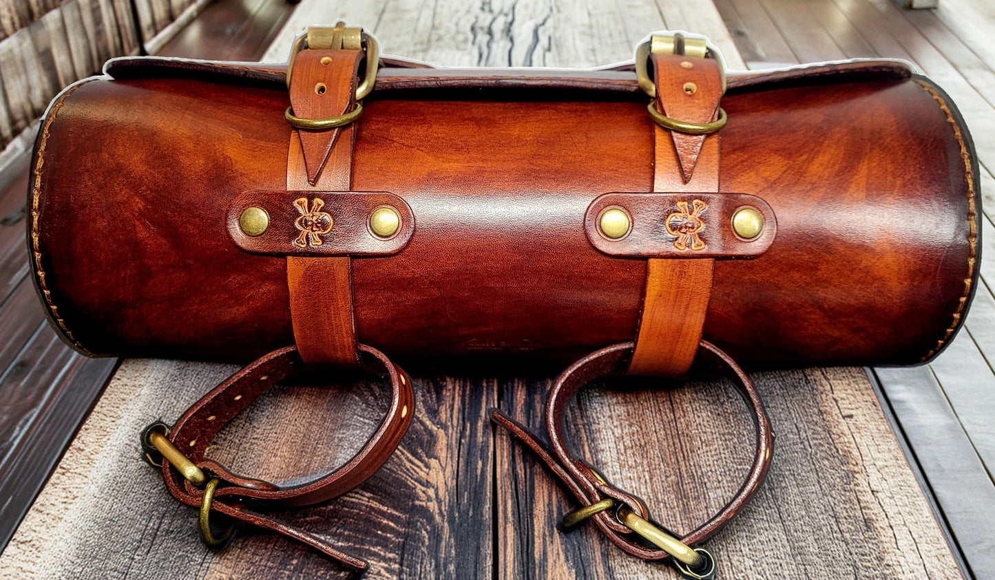 Custom Motorcyle Handlebar/Fork Bag